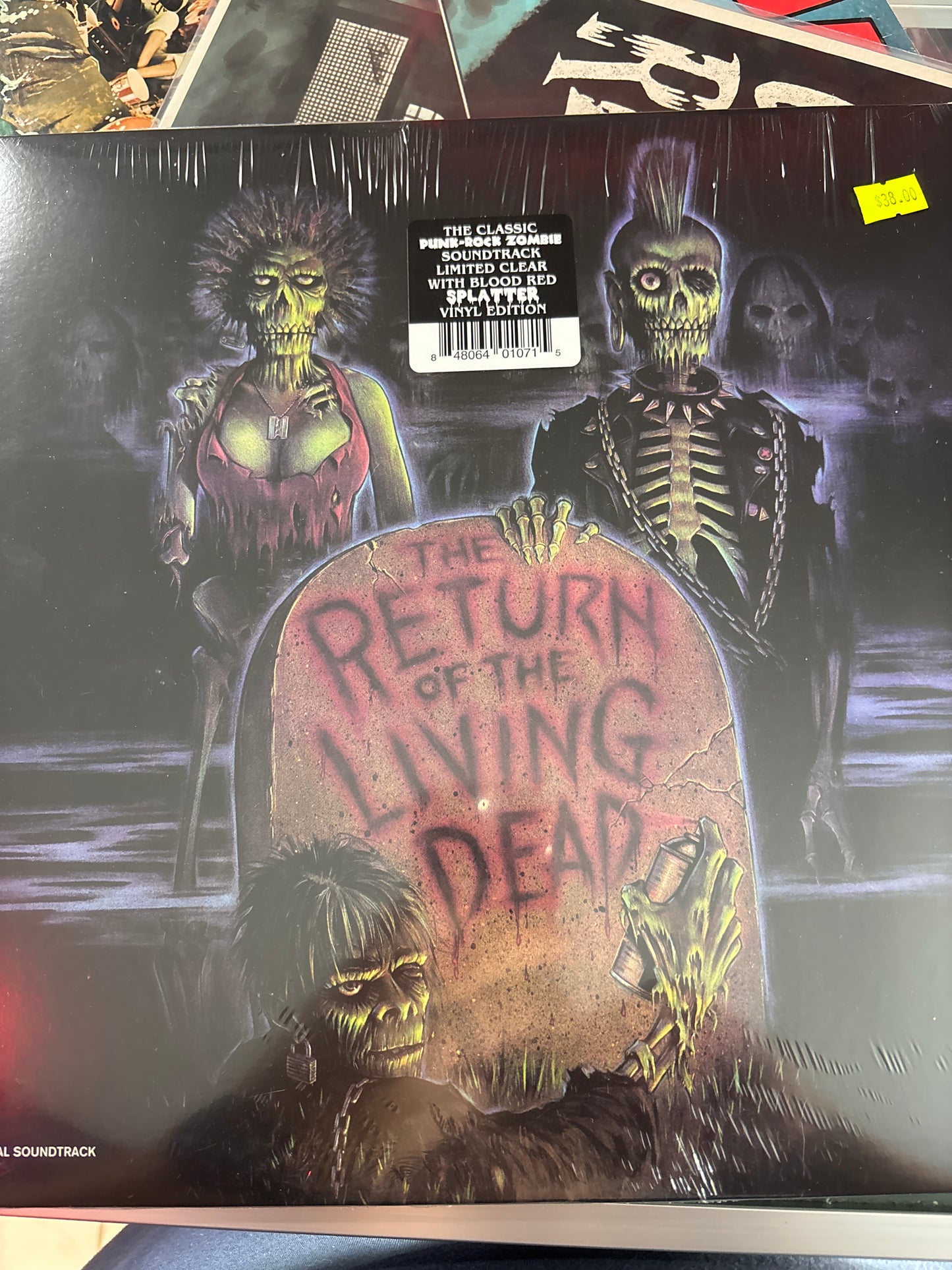 Return of The Living Dead Blood splatter edition