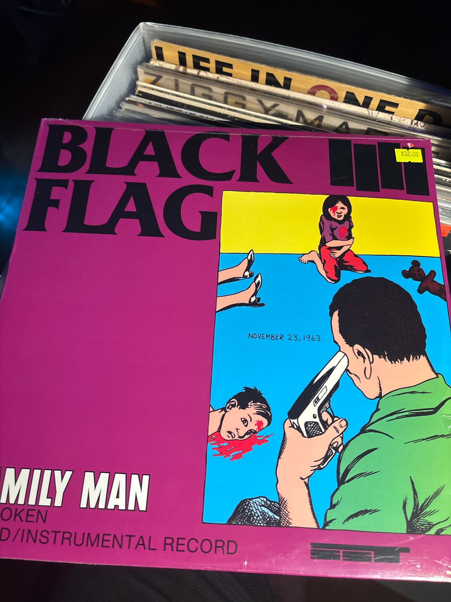 Black Flag - Family Man - Vyle Vinyl