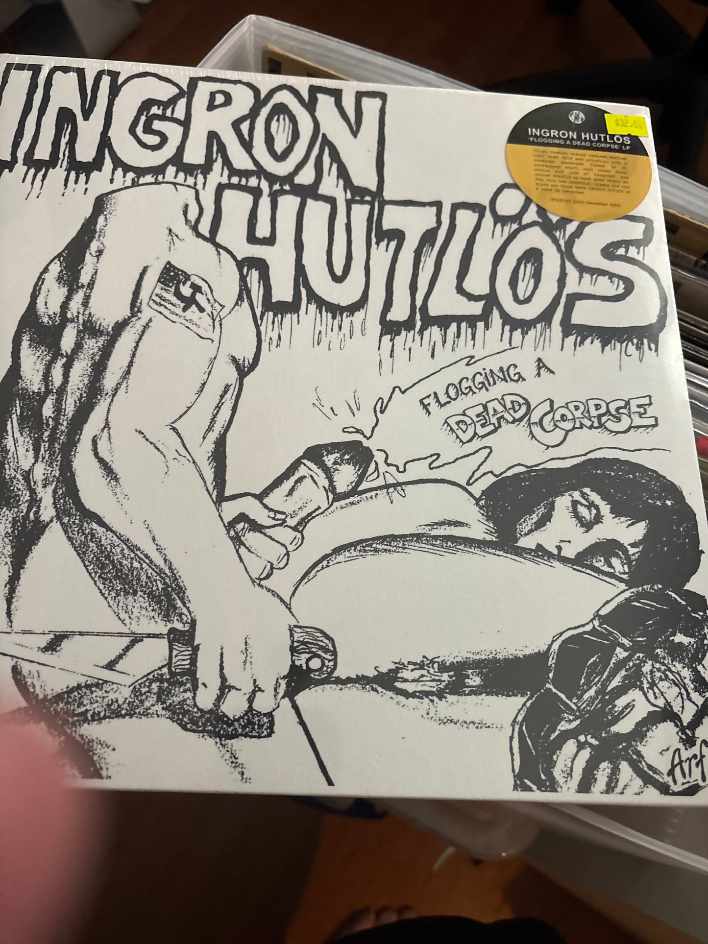 Ingron Hutlös - Flogging a Dead Corpse - Vyle Vinyl