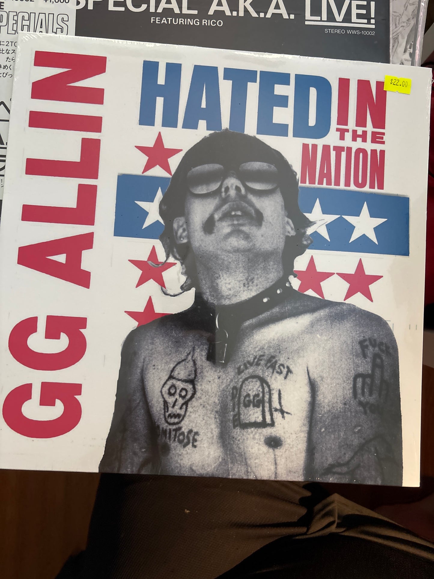 GG Allin Hated in The Nation - Vyle Vinyl