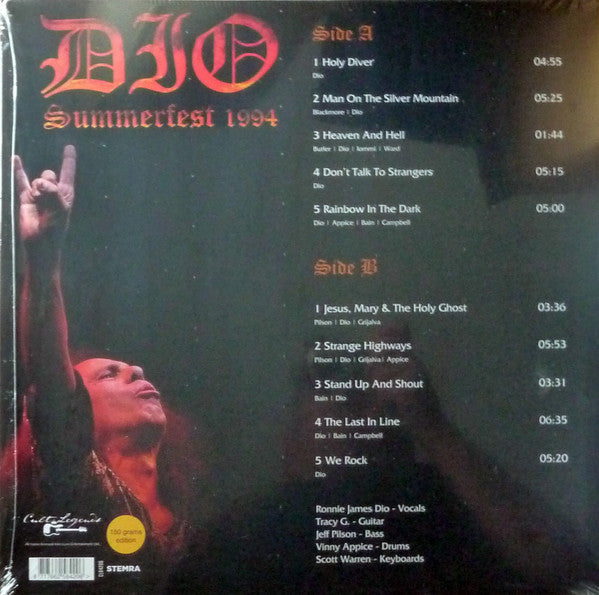Dio - Summerfest 1994