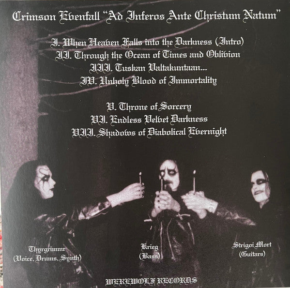 Crimson Evenfall - Ad Inferos Ante Christum Natum
