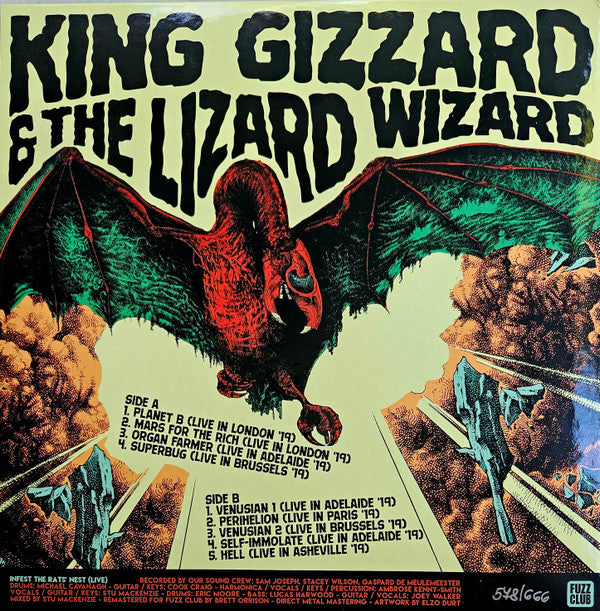 King Gizzard and The Lizard Wizard - Infest The Rats Nest