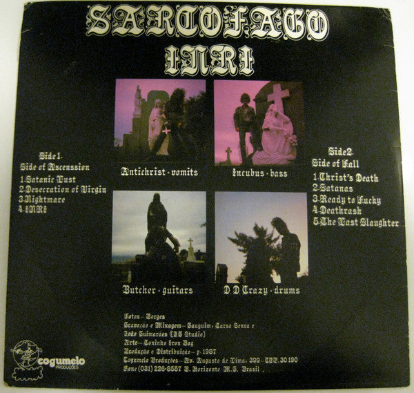 Sarcófago - Inri
