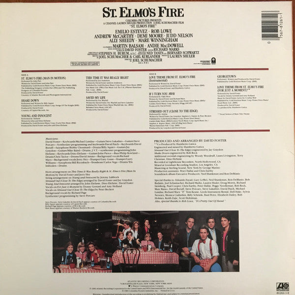 St. Elmo’s Fire - Motion Picture Soundtrack