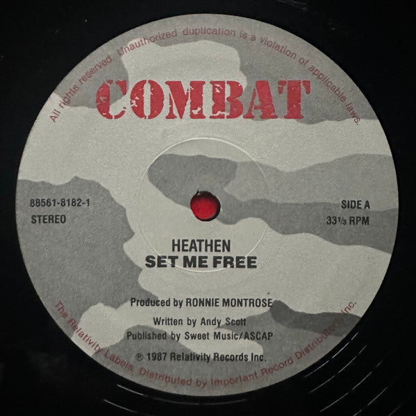 Heathen - Set Me Free