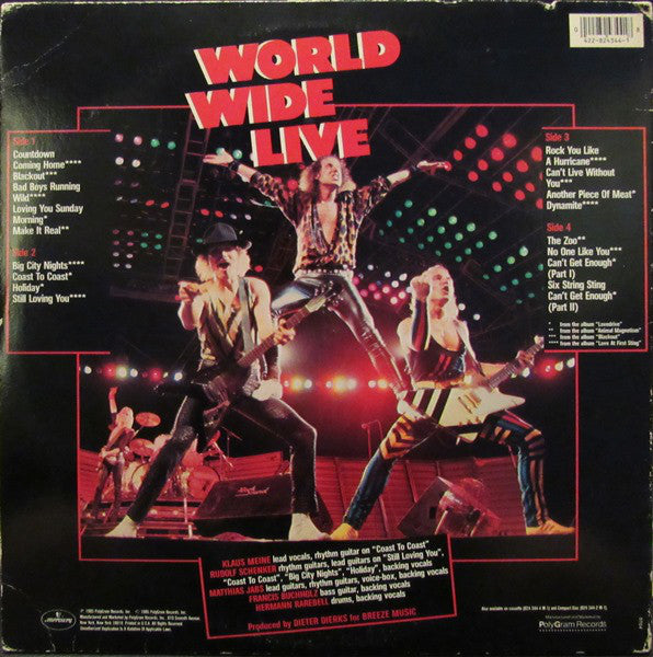 Scorpions - World Wide Live