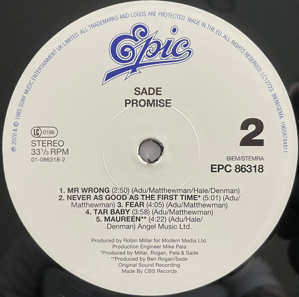 Promise Discogs image 6