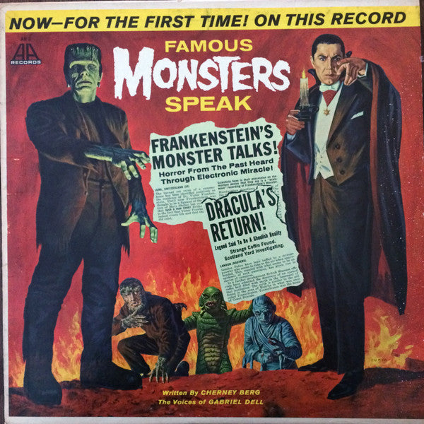 Famous Monsters Speak (1963) - Vyle Vinyl