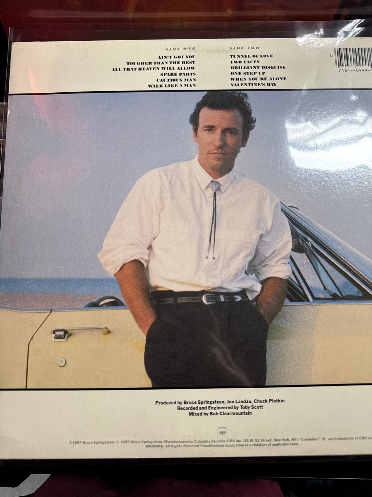 Bruce Springsteen - Tunnel Of Love - Vyle Vinyl