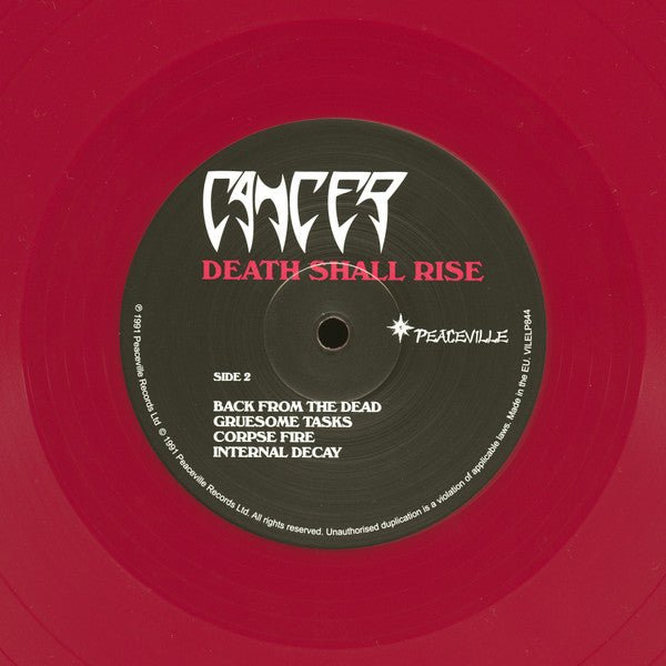 Cancer - Death Shall Rise (LP) - Vyle Vinyl