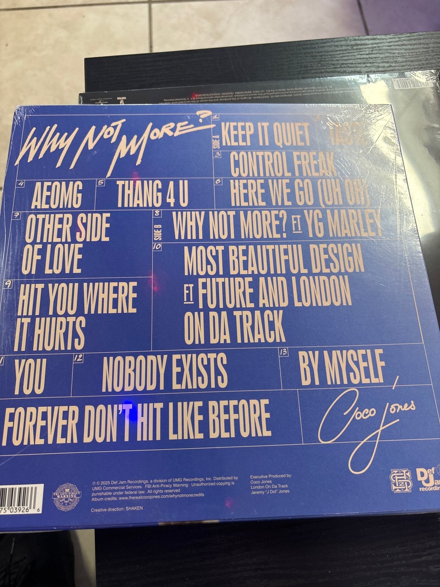 Coco Jones - Why Not More? - Vyle Vinyl