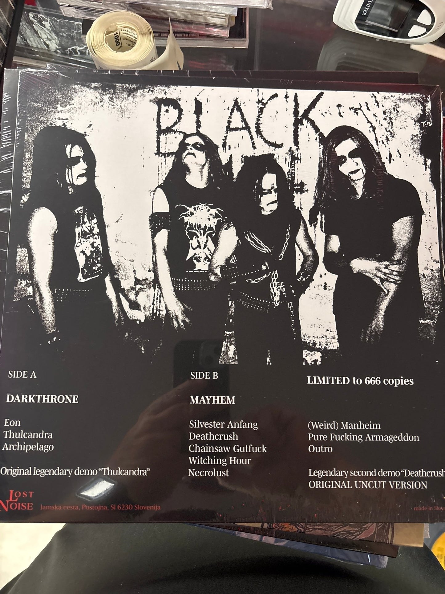 Darkthrone & Mayhem - The True Legends In Black - Vyle Vinyl