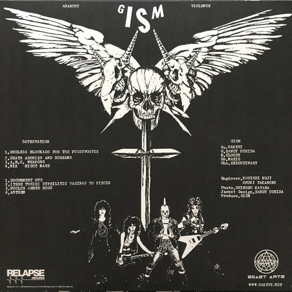 Gism - Detestation - Vyle Vinyl