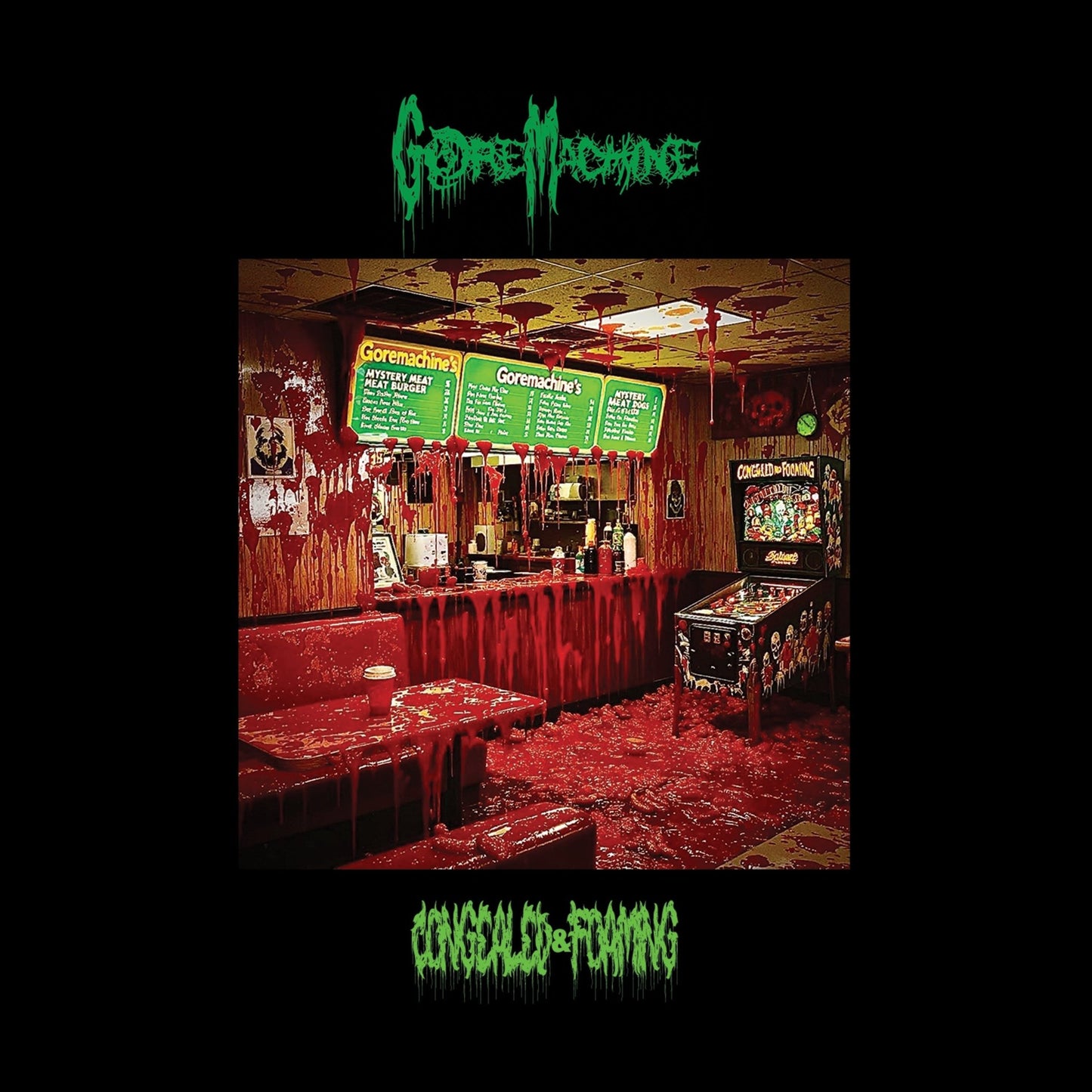 GORE MACHINE - Congealed And Foaming CD - Vyle Vinyl