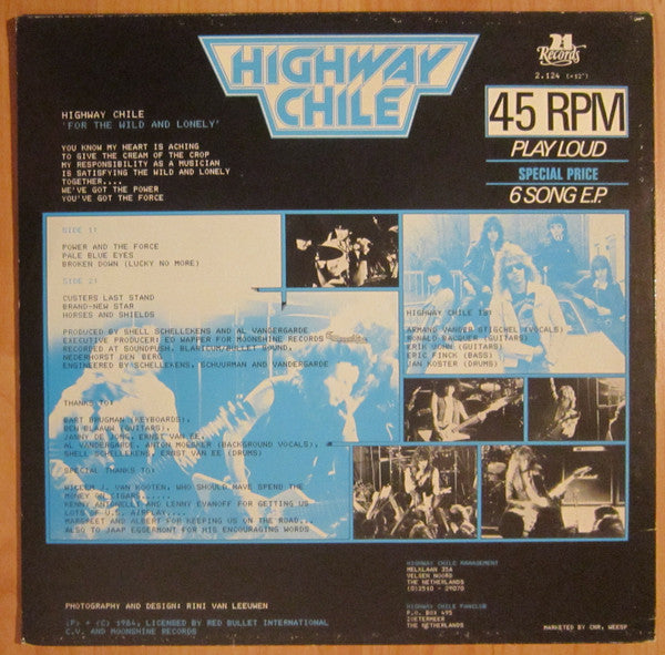 Highway Chile - For The Wild And Lonely