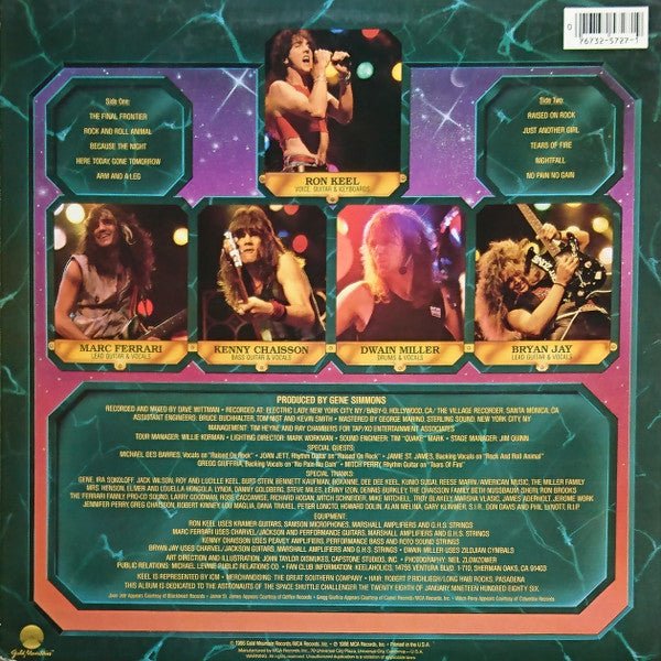 Keel - The Final Frontier - Vyle Vinyl