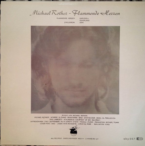 Michael Rother - Flammende Herzen - Vyle Vinyl