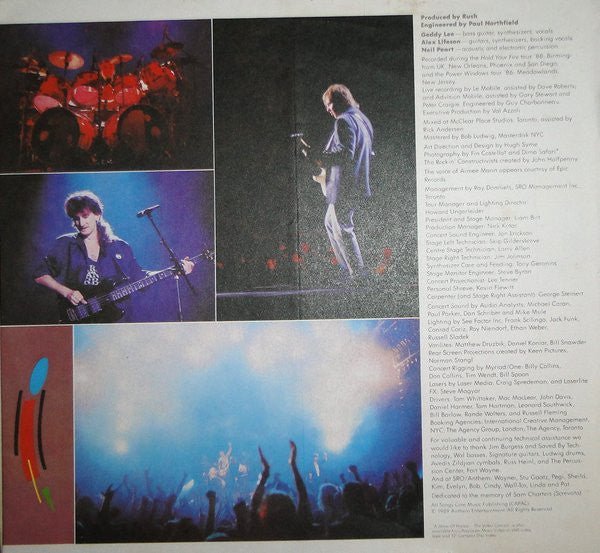 Rush - A Show Of Hands (2xLP) - Vyle Vinyl