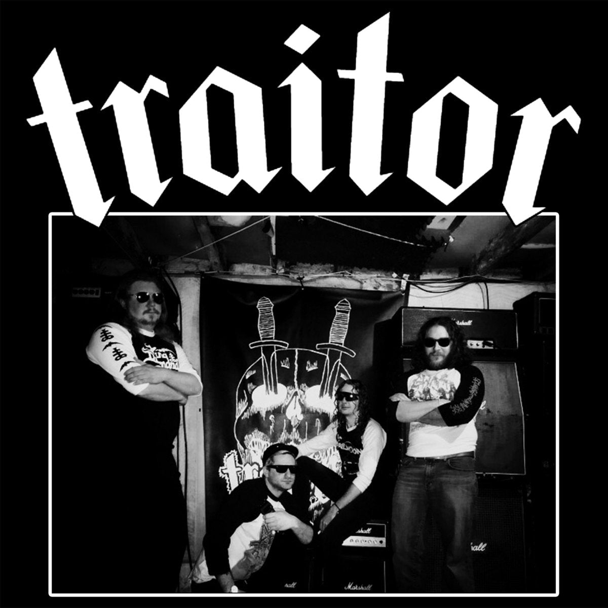 SACRIFICIAL BLOOD / TRAITOR - Split 7-Inch Record - Vyle Vinyl
