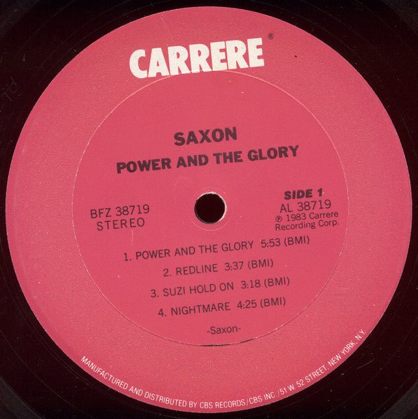 Saxon - Power & The Glory - Vyle Vinyl