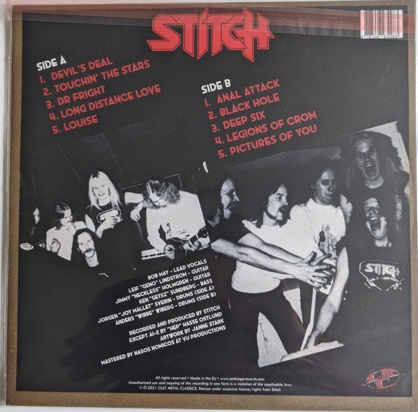 Stitch - Beyond The Devils Deal - Vyle Vinyl