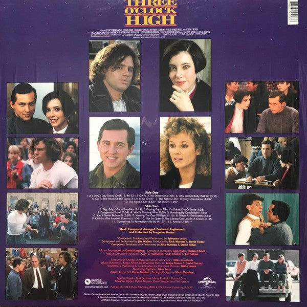 Three O’Clock High - Motion Picture Soundtrack - Vyle Vinyl