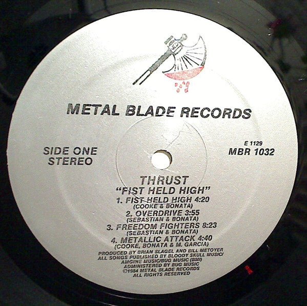 Thrust - Fist Held High - Vyle Vinyl