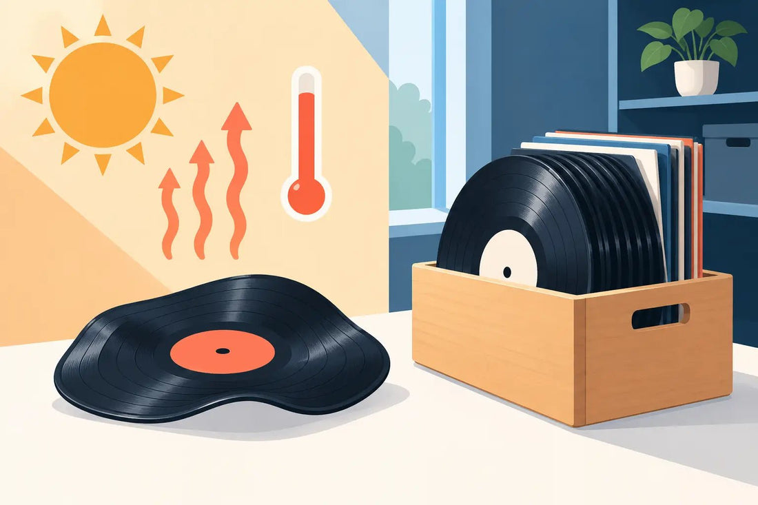 Can Heat Damage Vinyl? Storage Rules That Matter - Vyle Vinyl