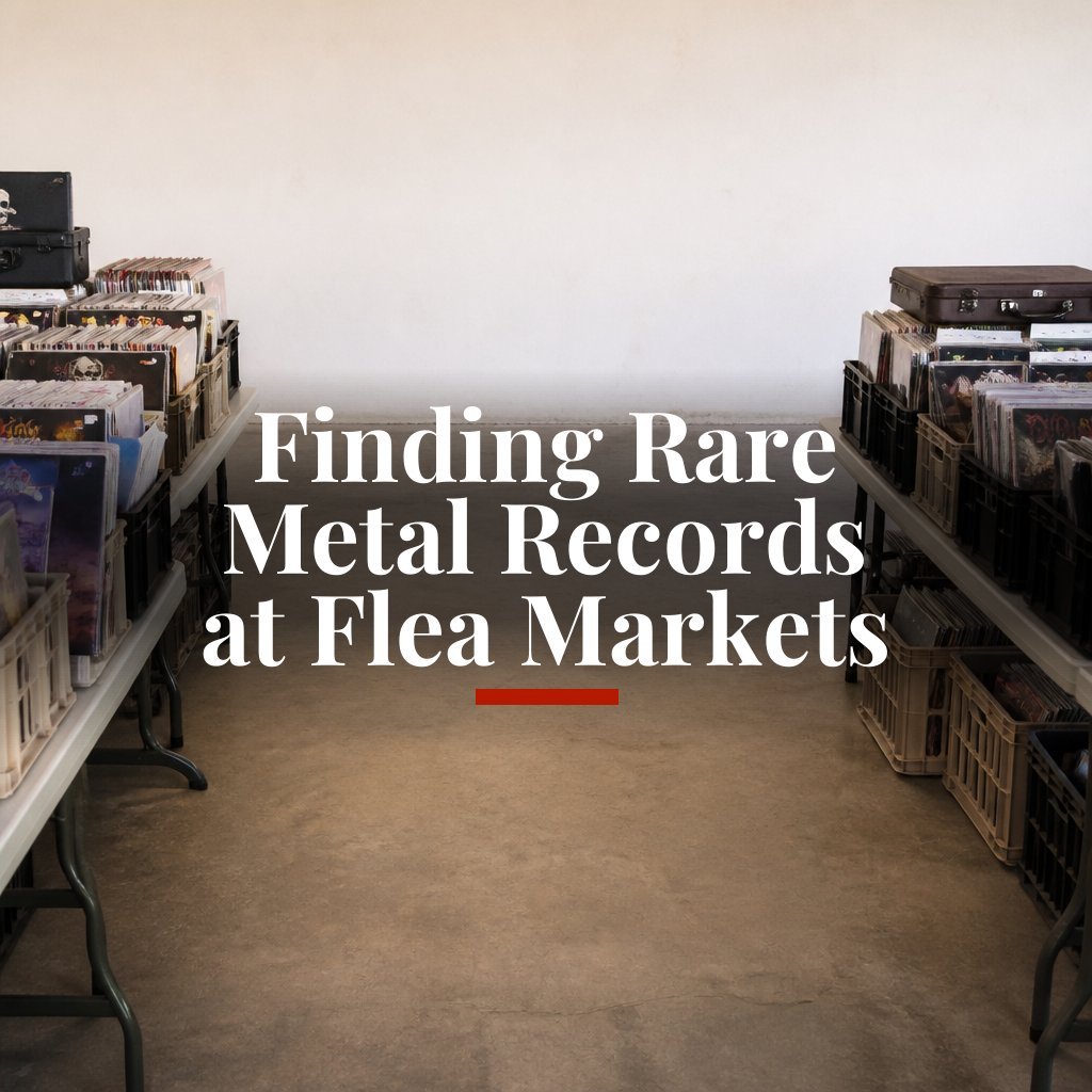 Finding Rare Metal Records at Flea Markets - Vyle Vinyl