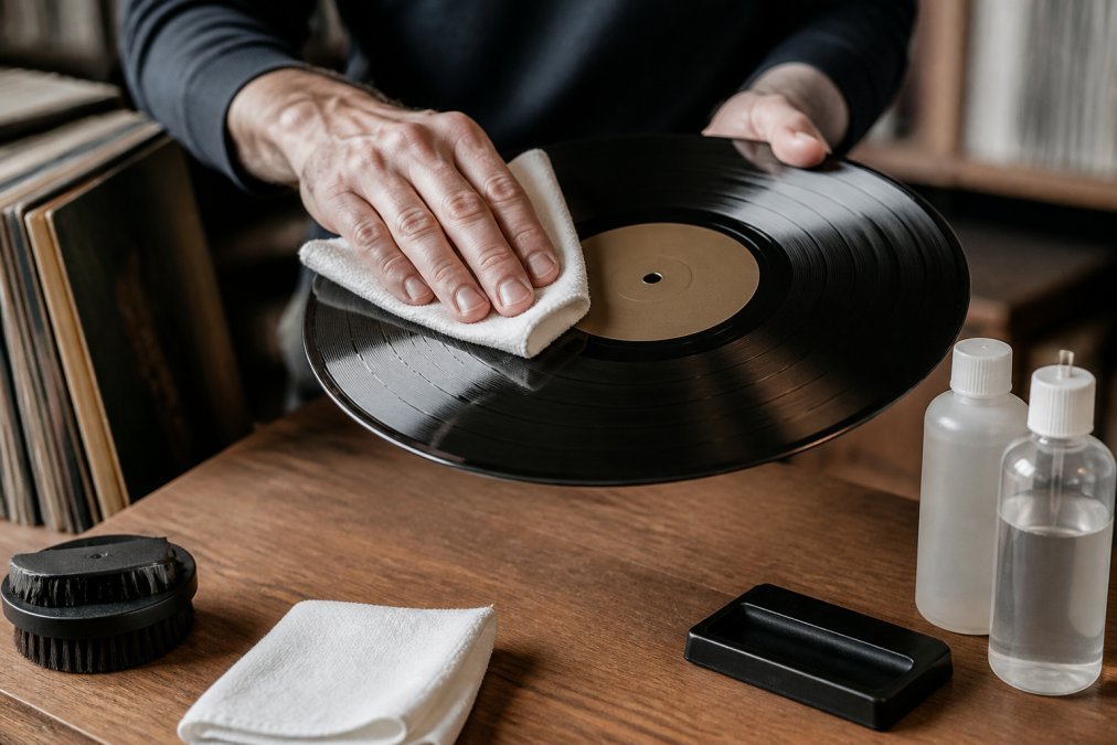 How to Clean Vintage Vinyl Records: Safe Step Guide - Vyle Vinyl