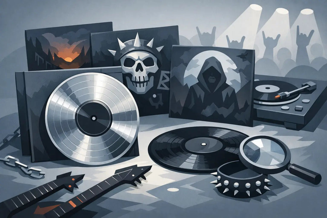 Rare Metal Vinyl Records Worth Hunting Down - Vyle Vinyl