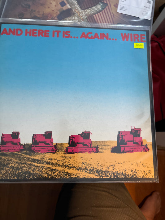Wire - And Here It Is Again - Vyle Vinyl