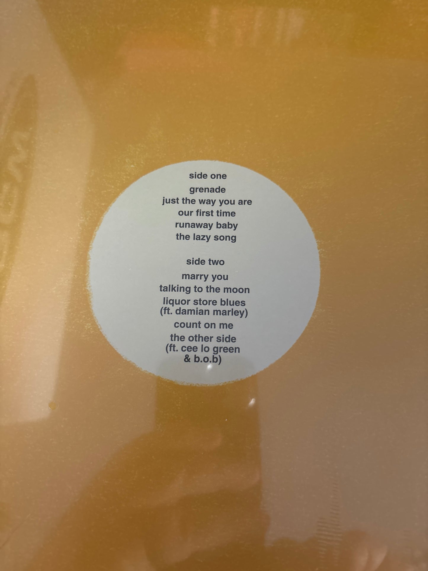 Bruno Mars - doo-wops & hooligans