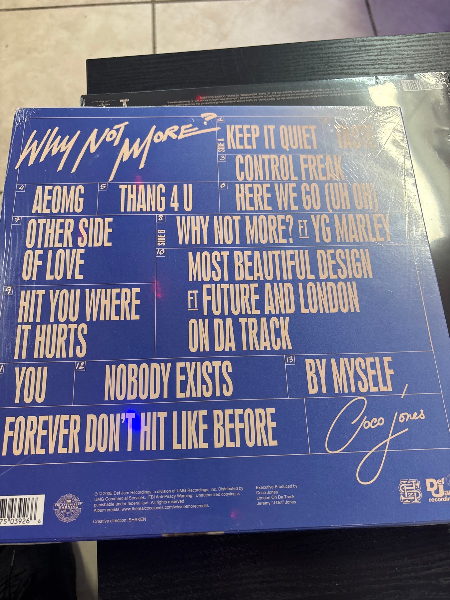Coco Jones - Why Not More?