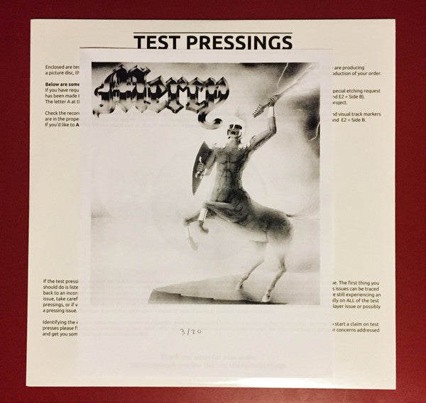 Mercy - Self Titled Test Pressing