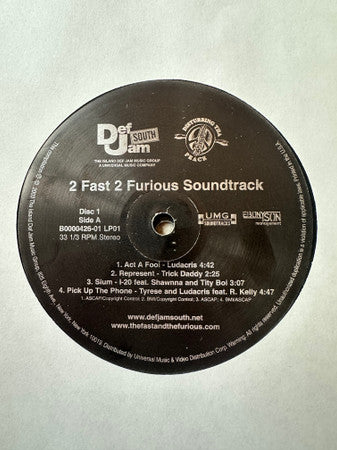 2 Fast 2 Furious - Soundtrack