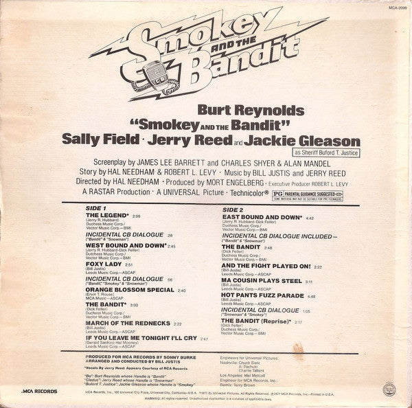 Smokey And The Bandit - Motion Picture Soundtrack
