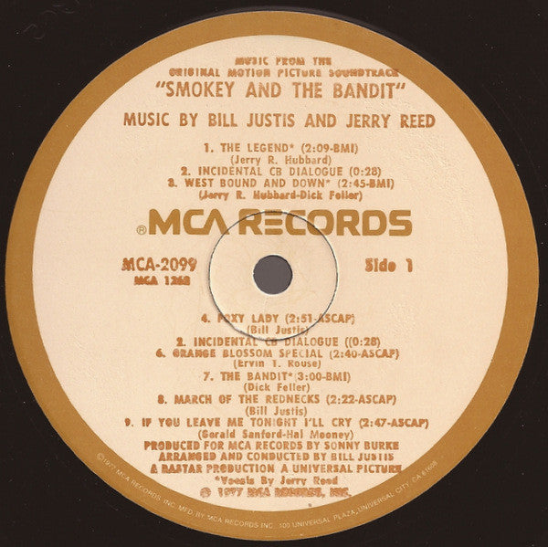 Smokey And The Bandit - Motion Picture Soundtrack
