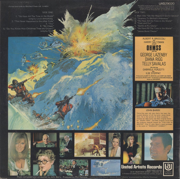 James Bond - Her Majesty’s Secret Service