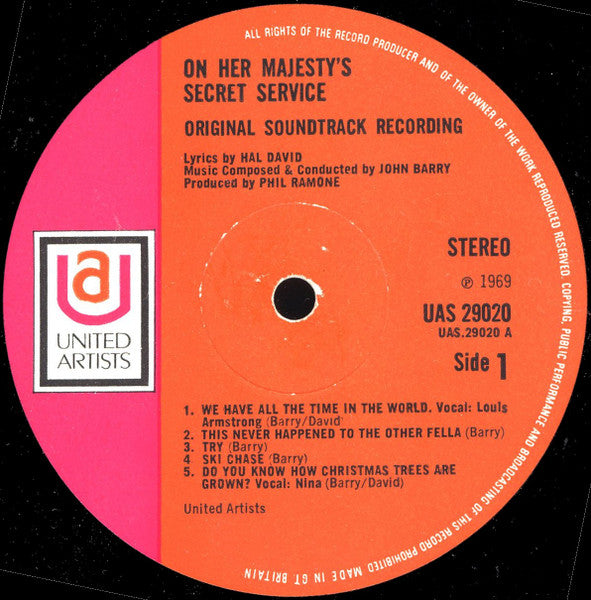 James Bond - Her Majesty’s Secret Service