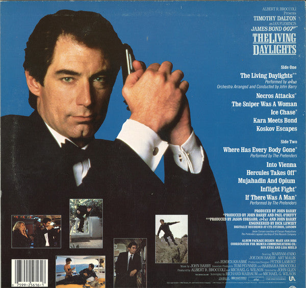 James Bond - The Living Daylights - Motion Picture Soundtrack