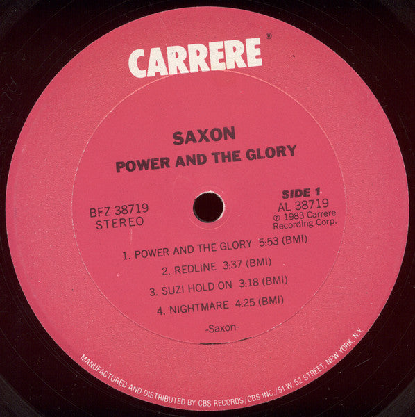 Saxon - Power & The Glory