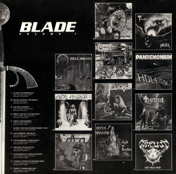 Best Of Metal Blade Volume 1