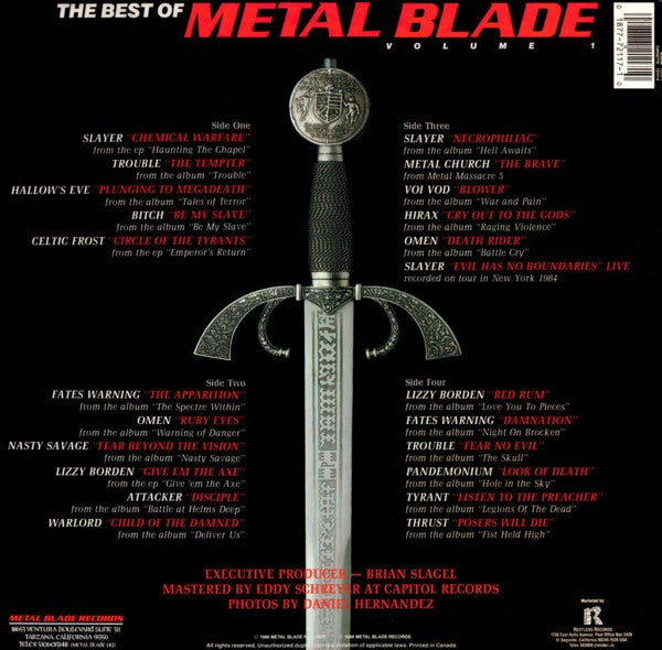 Best Of Metal Blade Volume 1