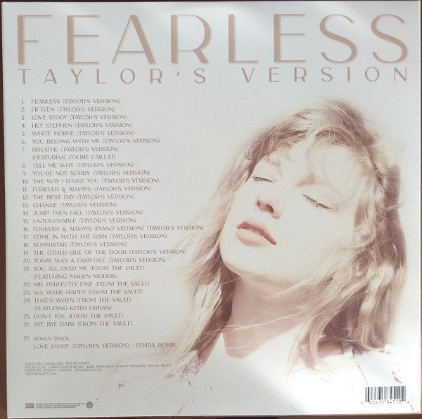 Taylor Swift - Fearless Taylor’s Version