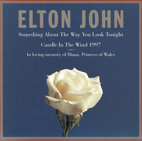 Something About The Way You Look Tonight / Candle In The Wind 1997 Discogs cover art