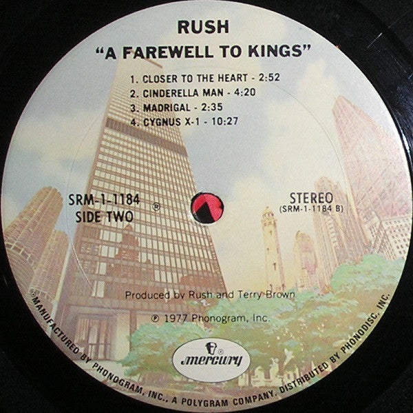 A Farewell To Kings Discogs image 4