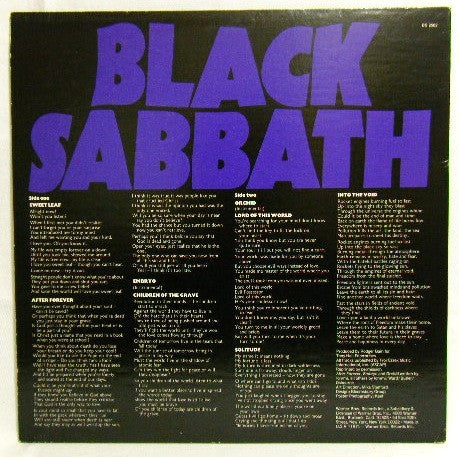 Master Of Reality Discogs image 2