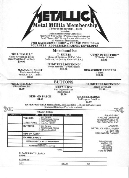 Ride The Lightning Discogs image 7